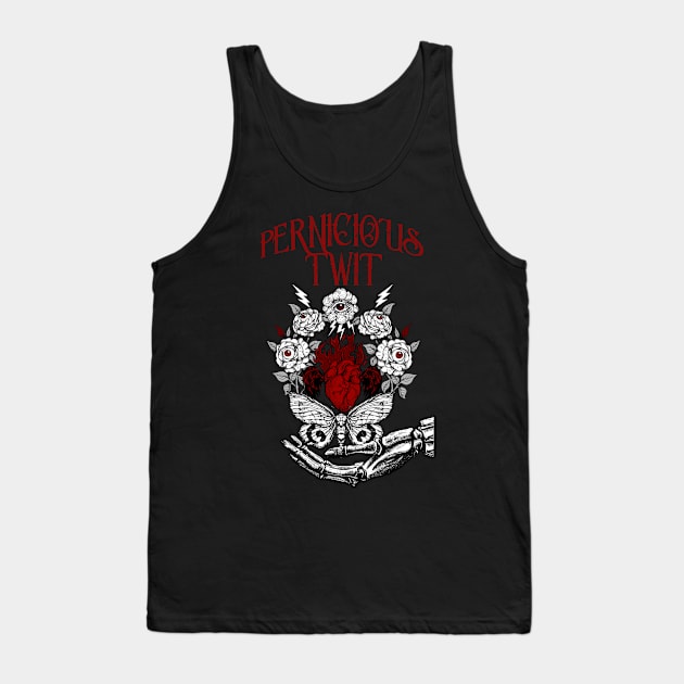 Pernicious Twit Tank Top by Unimaginative by Charli Siebert